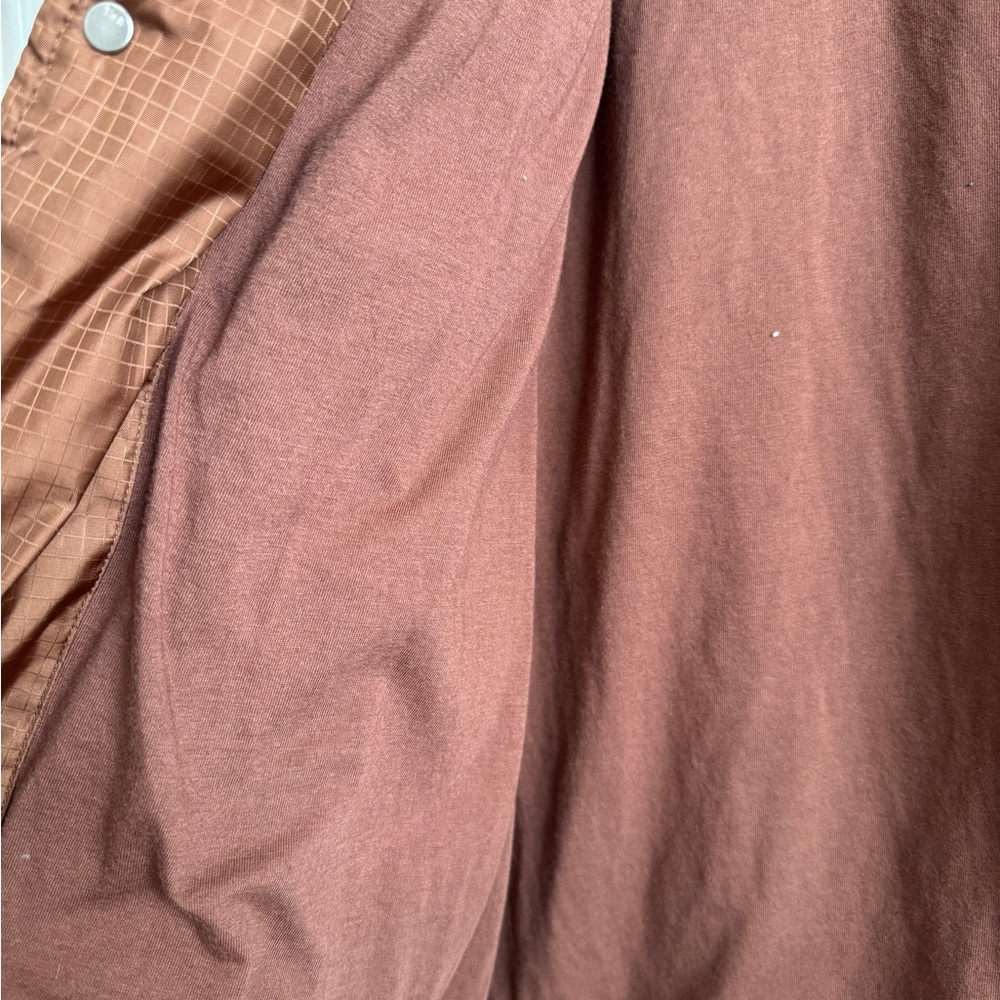Aritzia TNA Brown Oversized Coaches Jacket - Picture 4 of 9